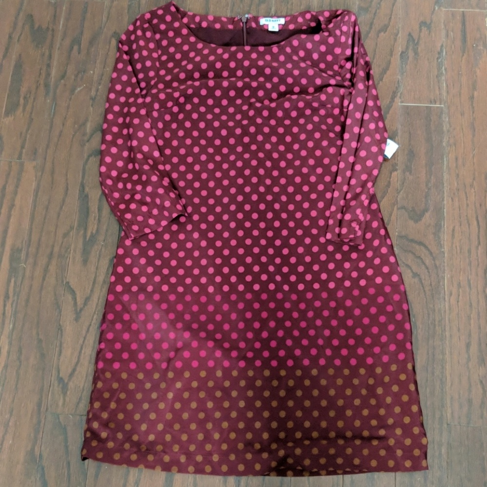 Old Navy shuft polka dot dress